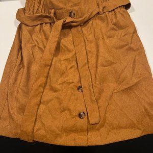 Shein Tan Skirt